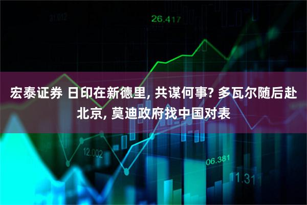宏泰证券 日印在新德里, 共谋何事? 多瓦尔随后赴北京, 莫迪政府找中国对表